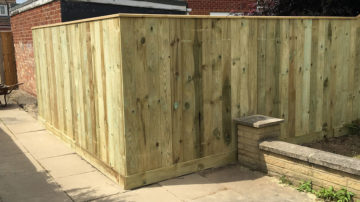 solid fence