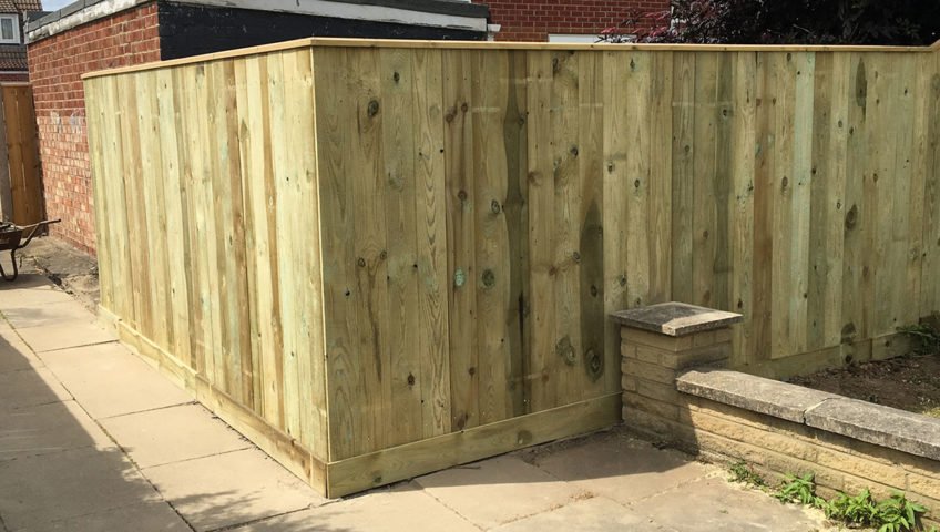 solid fence